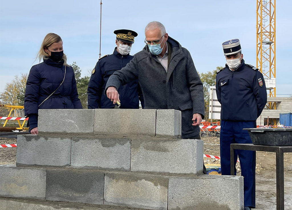 Image de l'article Nouvelle Gendarmerie : pose de la 1ère pierre