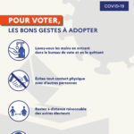Image de l'article Elections municipales et le coronavirus : mesures de précautions