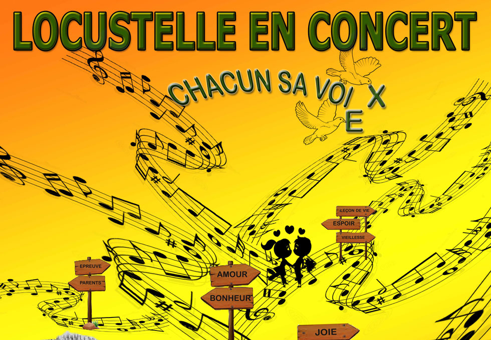 locustelle en concert