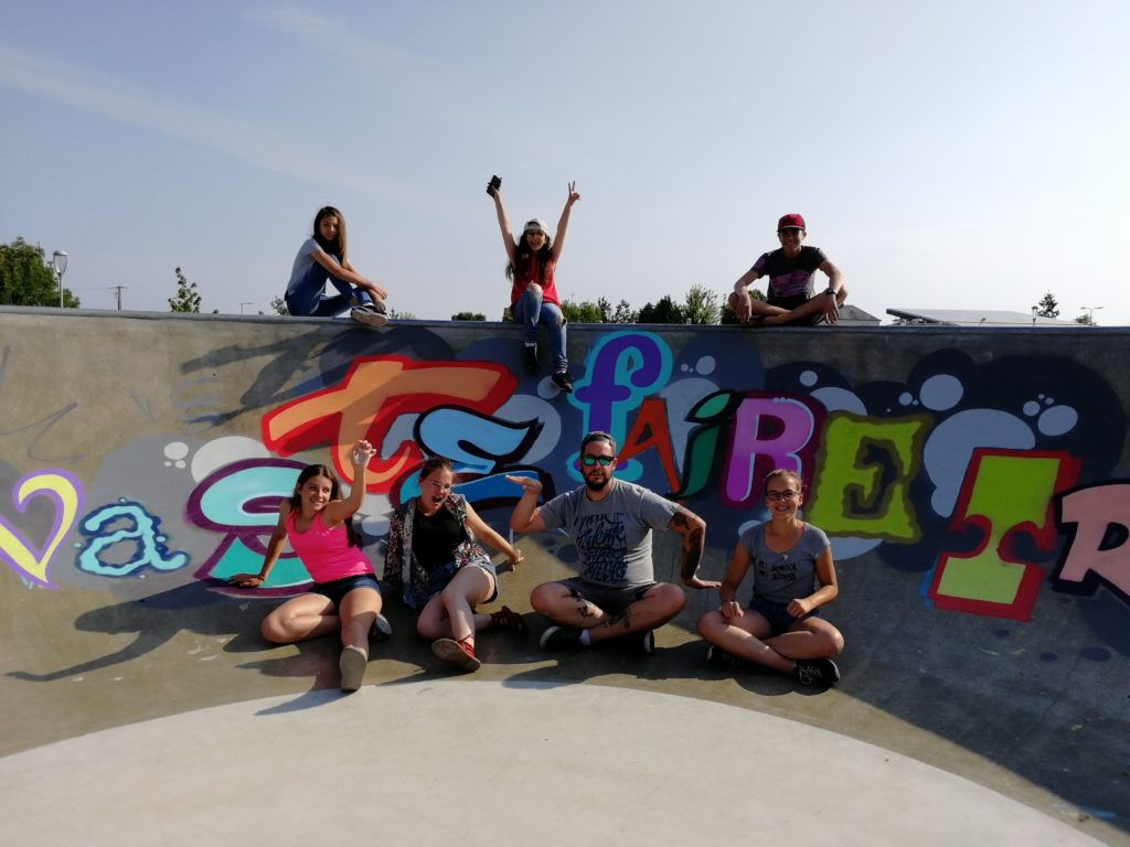 Image de l'article Le skate-park prend des couleurs