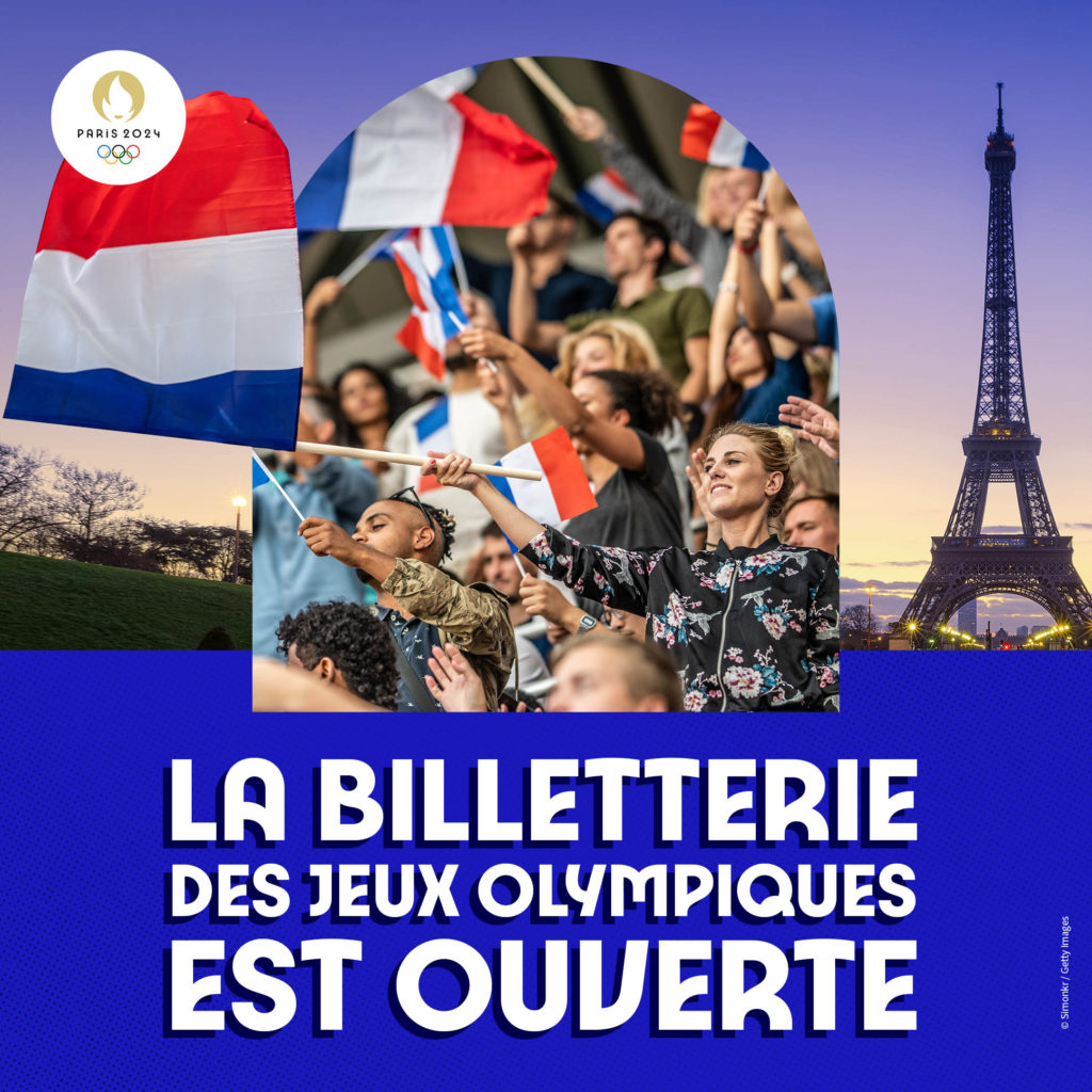 Image de l'article Ouverture de la billetterie des JO 2024