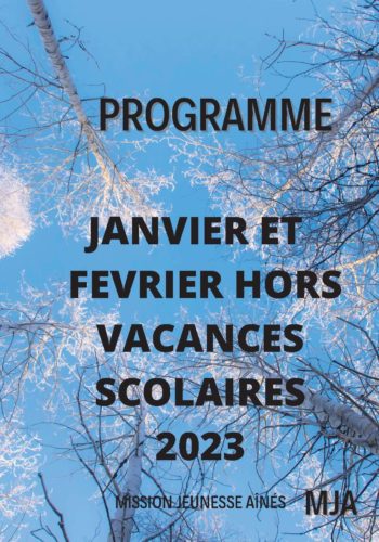 Image de l'article Programme MJA – Janv/Fév.