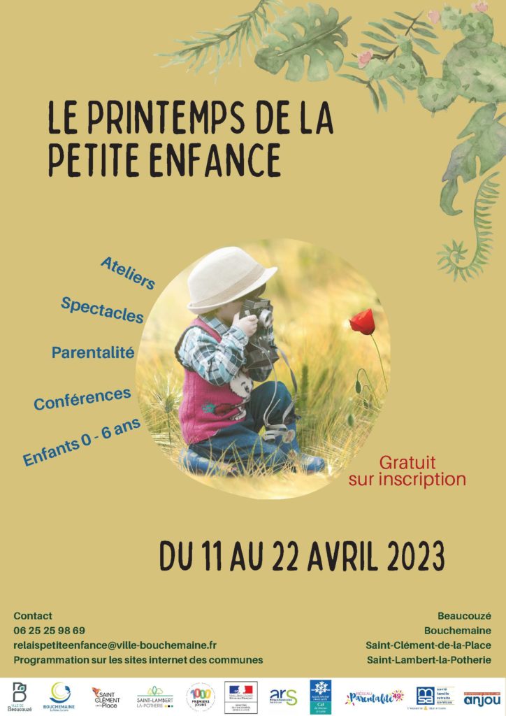 Image de l'article Du 11 au 22 avril : Le printemps de la petite enfance