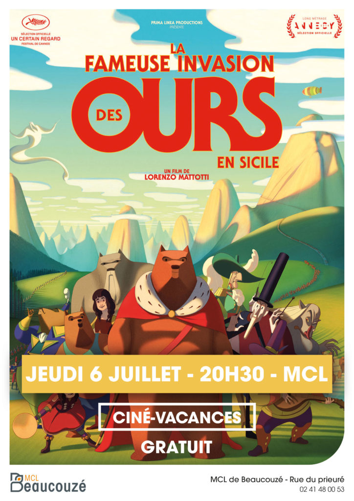 Image de l'article Ciné-vacances : : La fameuse invasion des ours en Sicile