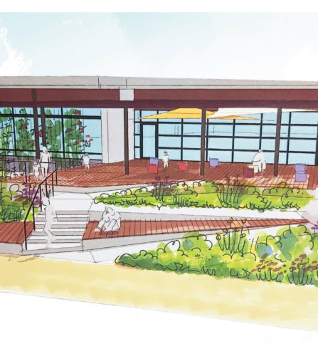Image de l'article Inauguration de la nouvelle terrasse à la médiathèque