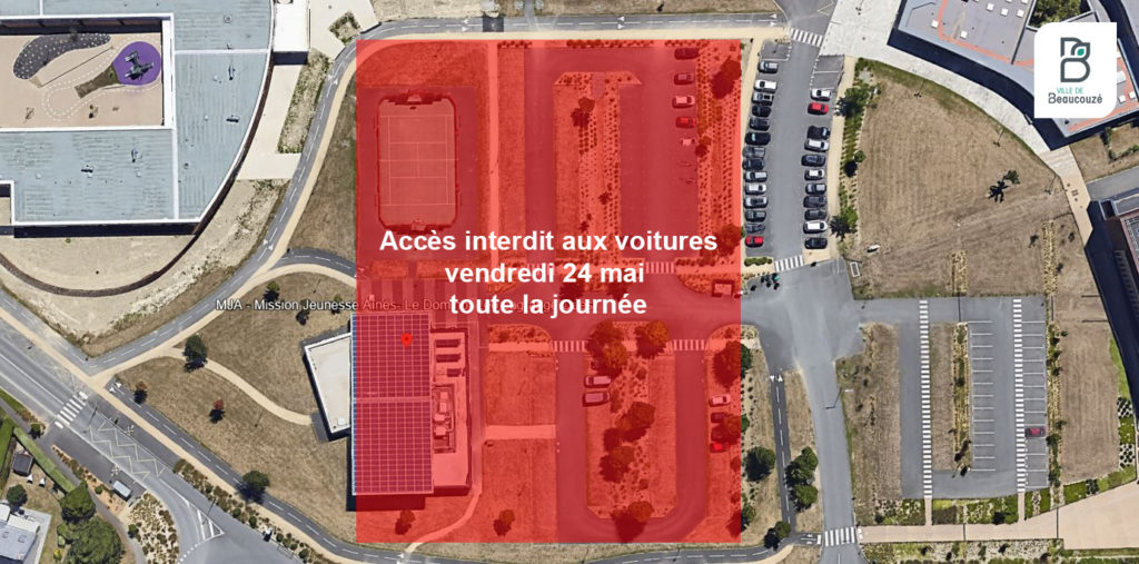 Image de l'article Parking du Domino fermé le 24 mai