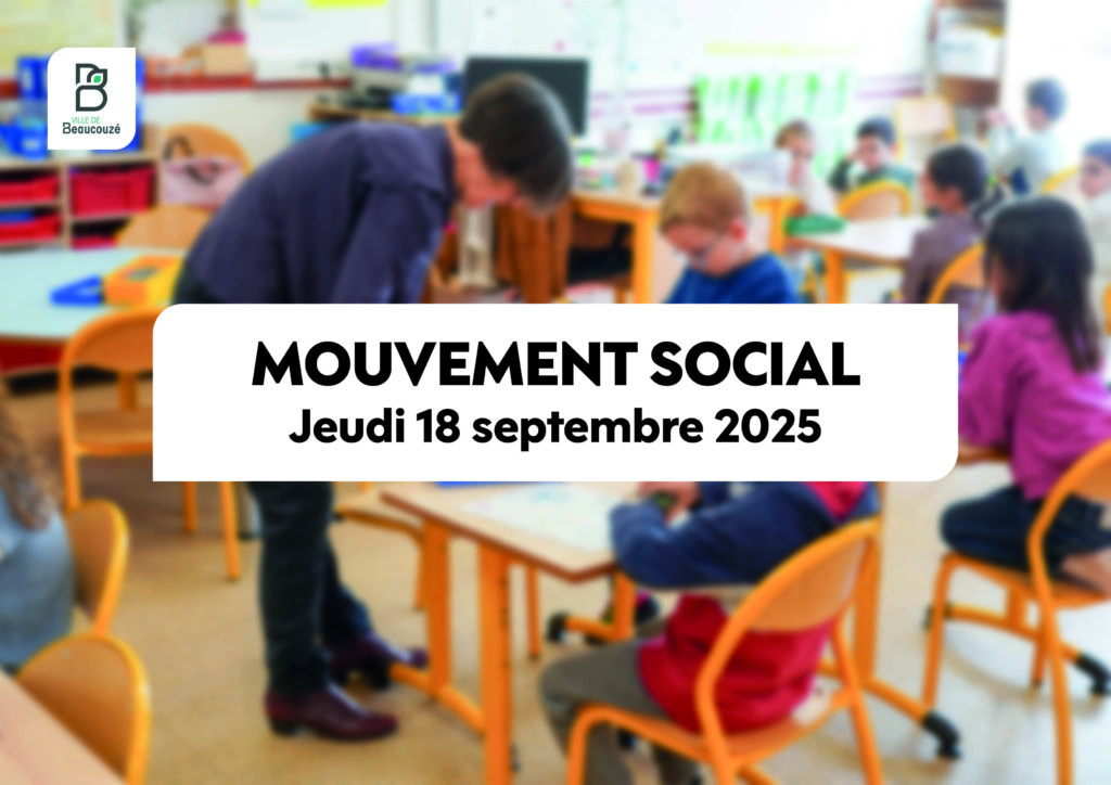 Image de l'article Mouvement social – jeudi 18 septembre 2025