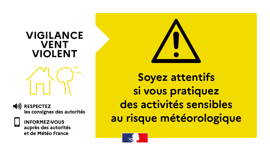 Image de l'article Vigilance Jaune : soyez attentifs