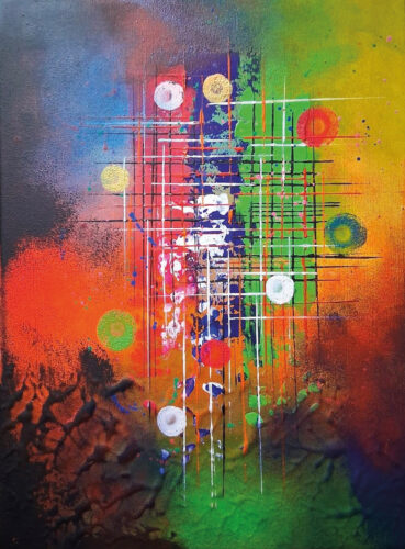 Image de l'article Expositions peintures : Couleurs & matières, par Michèle Carer et Paul Goujat